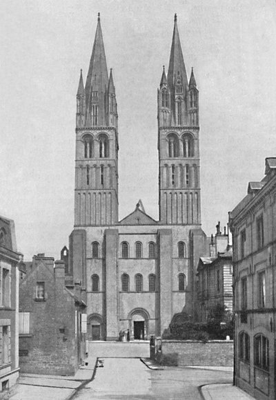 聖ステファン修道院オーオム、Caen。、1902 作： Neurdein