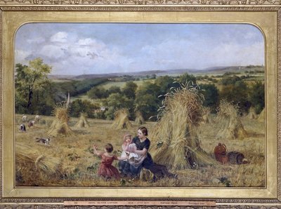 ハーベストフィールド、1857-1858 作： Nevil Oliver Lupton