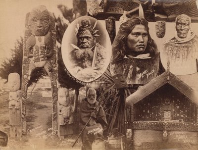 ニュージーランド・マオリ族（モノクロ写真 作： New Zealand Photographer