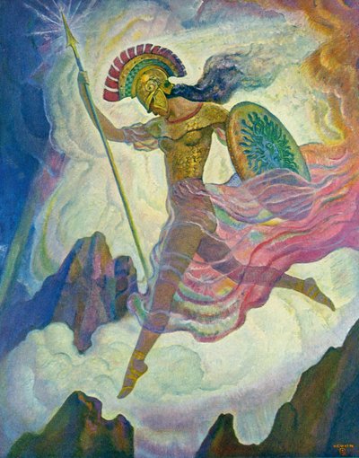 アテネ 作： Newell Convers Wyeth