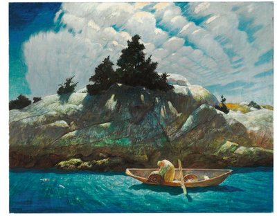 ブラックスプルースレッジ（ブラックスプルースレッジを奪う） 作： Newell Convers Wyeth