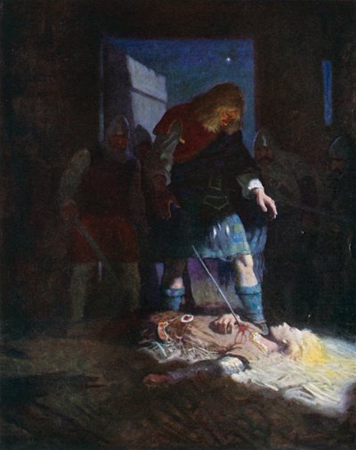 エドウィンの死 作： Newell Convers Wyeth