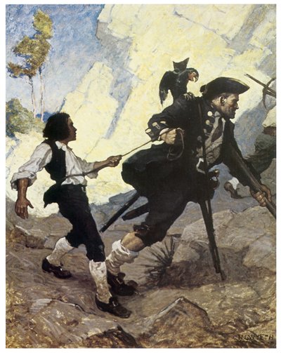 1883年に出版されたロバート・ルイス・スティーブンソン（1850-1894）の小説「L