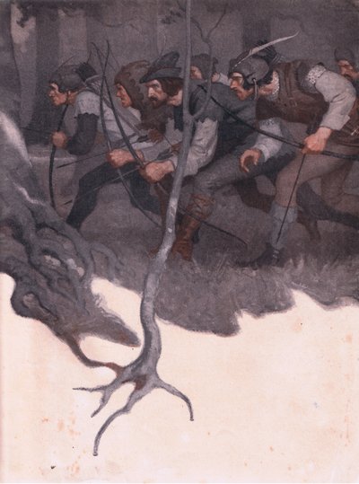 内部カバーデザイン、1916 作： Newell Convers Wyeth