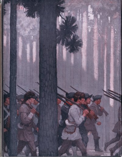 内部カバーデザイン、1928 作： Newell Convers Wyeth