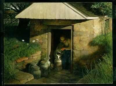 スプリングハウス 作： Newell Convers Wyeth