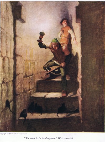 私たちはダンジョンにいる必要があります、ディックは1916年に述べました 作： Newell Convers Wyeth