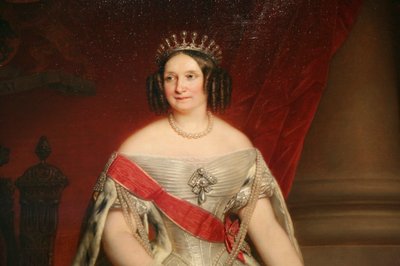 「大公アンナ・パブロフナの肖像」、1849年。 作： ニカーズ・ド・ケイザー