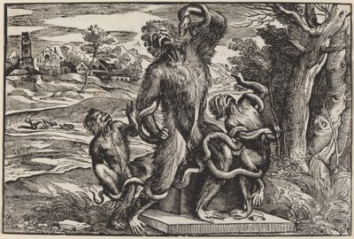 ラクーングループの似顔絵 作： Niccolò Boldrini after Titian