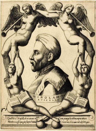 ジローラモ・ルシェリの肖像 作： Niccolò Nelli