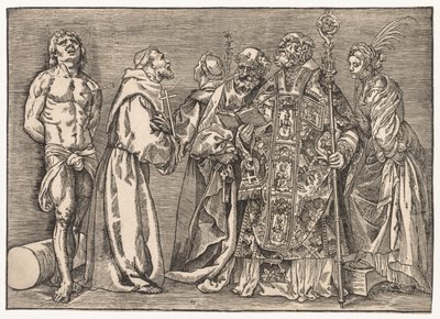 6人の聖人たち」1535年頃 作： Niccolo Boldrini