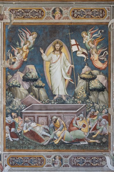 キリストの生涯の場面: 復活 作： Niccolo di Pietro Gerini