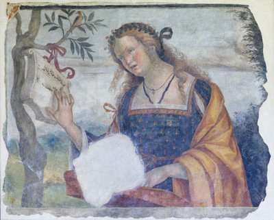 音楽の寓意》1520-24年頃（戸外フレスコ画） 作： Niccolo the Younger Giolfino