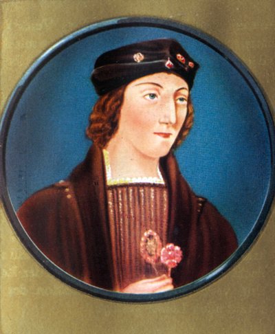 ヘンリー7世の肖像 作： Nicholas (after) Hilliard