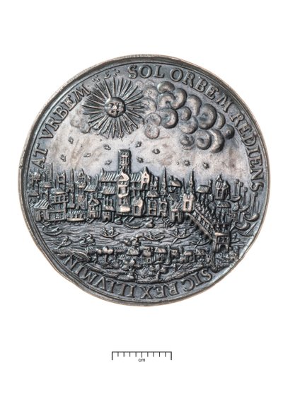 チャールズ1世、1633年、エジンバラでの戴冠式に続いてロンドンに戻る 作： Nicholas Briot