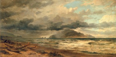 クック海峡、ニュージーランド 作： Nicholas Chevalier