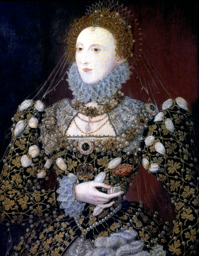 エリザベス 1 世、イングランドとアイルランドの女王、1575 年 作： Nicholas Hilliard