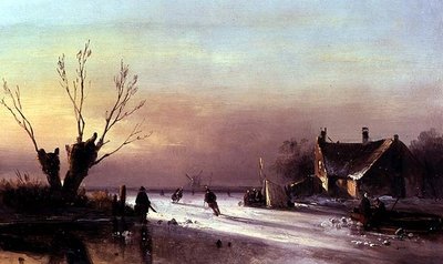 氷上の夜景 作： Nicholas Jan Roosenboom