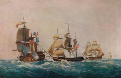 ギヨームテルの捕獲、c1805 作： Nicholas Pocock