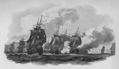 ドミニカ国外での婚約、c1782 作： Nicholas Pocock