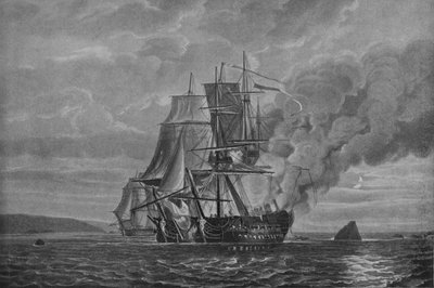 火星とLHercule、c1799 作： Nicholas Pocock