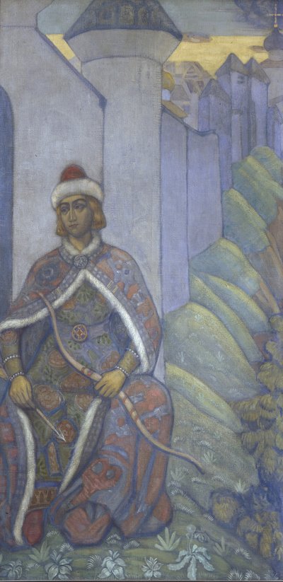 騎士、1910 作： Nikolai Konstantinowitsch Roerich