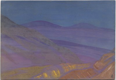 アルバムリーフ、1930年代 作： Nicholas Roerich