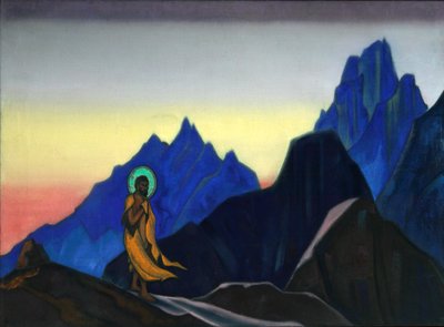 バガヴァン、1943年。 作： Nicholas Roerich