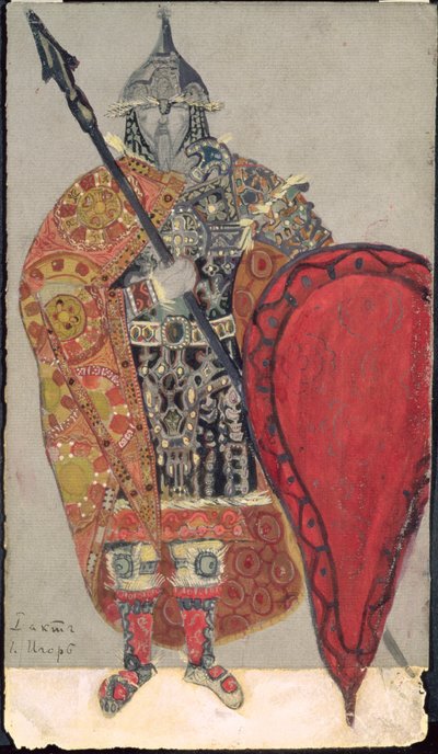 オペラ「プリンスイゴール」の衣装デザイン、アレクサンドルボロディン 作： Nicholas Roerich