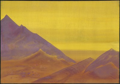 黎明、1930年頃 作： Nicholas Roerich