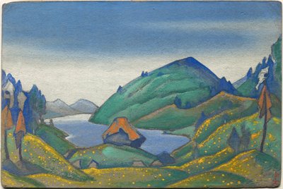 ストラヴィンスキー「バレエ」「春の祭典」の装飾、1944 作： Nicholas Roerich