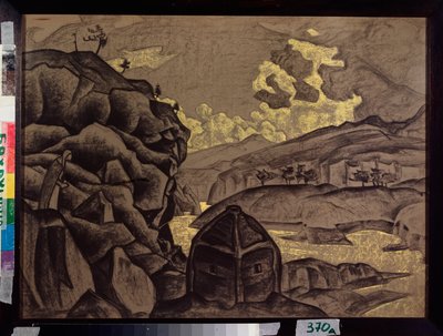 ヘンリック・イプセン作「ピア・ギュント」の装飾、1912 作： Nicholas Roerich