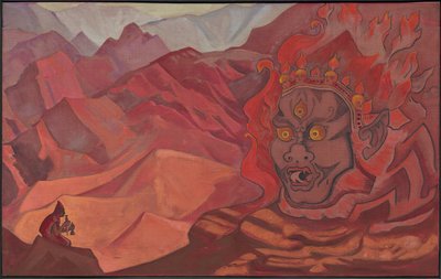 大胆なドルジェ、「東の旗手」シリーズ、1925年 作： Nicholas Roerich