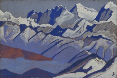 エベレスト、1936 作： Nicholas Roerich