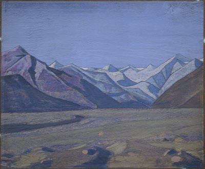 クルルからカラコルム鎖へ、1926 作： Nicholas Roerich