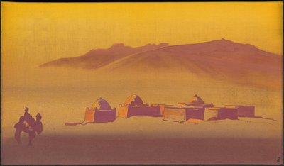 1932年カラキルギゼス 作： Nicholas Roerich