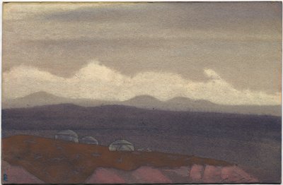 モンゴル、スニット、1936 作： Nicholas Roerich