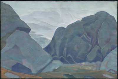 メイン州モンヒガン、「オーシャン」シリーズ、1922 作： Nicholas Roerich