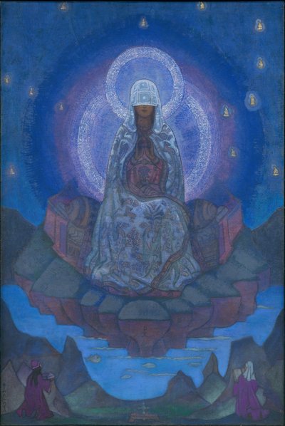 世界の母、1924 作： Nicholas Roerich