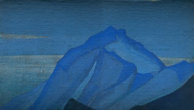 山岳研究、1929年頃 作： Nicholas Roerich