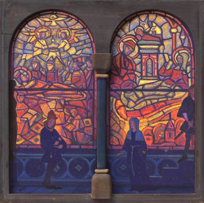 薔薇の謎、1933年。 作： Nicholas Roerich