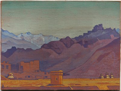 チベットへの道、1925 作： Nicholas Roerich