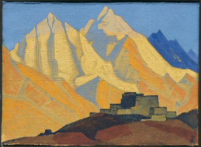 神聖なヒマラヤ、1933 作： Nicholas Roerich