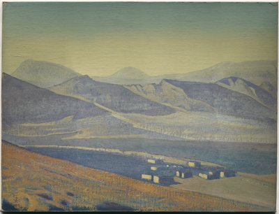 サンクチュアリとシタデル、同じタイトルのシリーズ、1925年 作： Nicholas Roerich