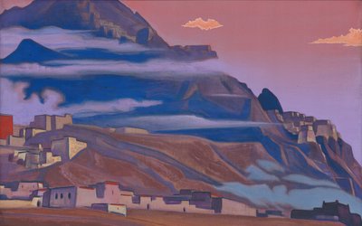 Shekar Dzong、1933 作： Nicholas Roerich