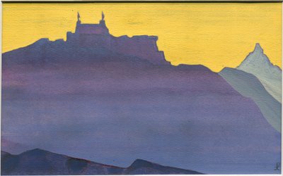 シス、絵のスケッチ、1932 作： Nicholas Roerich