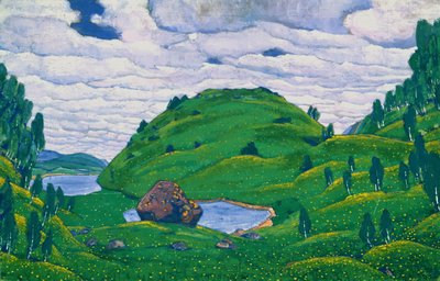 イゴール・ストラヴィンスキー作「春の祭典」のためのスケッチ 作： Nicholas Roerich