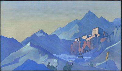 精神の要塞、1932 作： Nicholas Roerich
