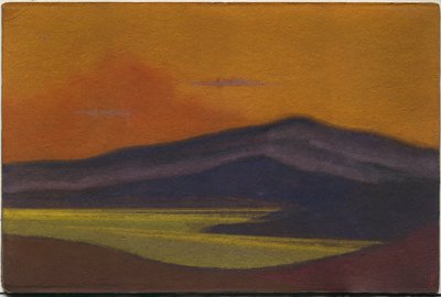 チベット、1943 作： Nicholas Roerich