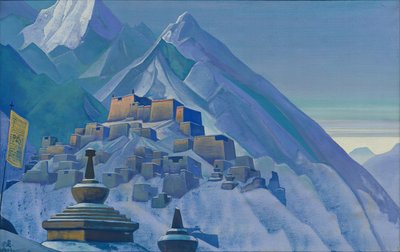 チベット。ヒマラヤ、1933 作： Nicholas Roerich
